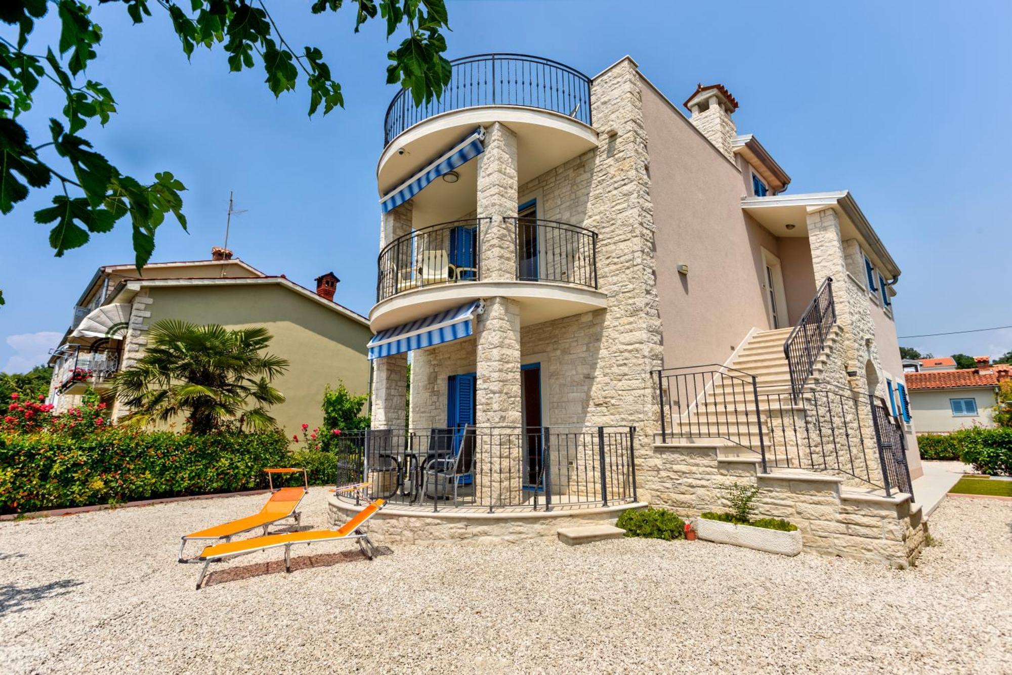 Apartment In Villa Moletto Seaside & Relax - 4 Guests Lovrečica 外观 照片